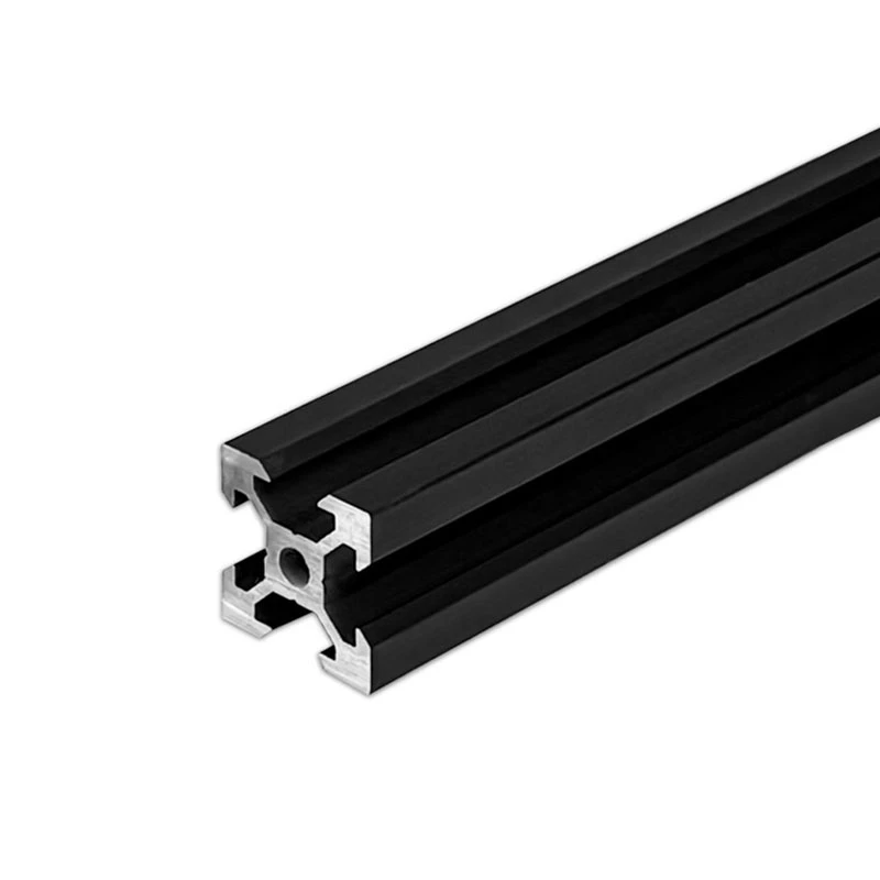 Crni anodizirani aluminijumski profil